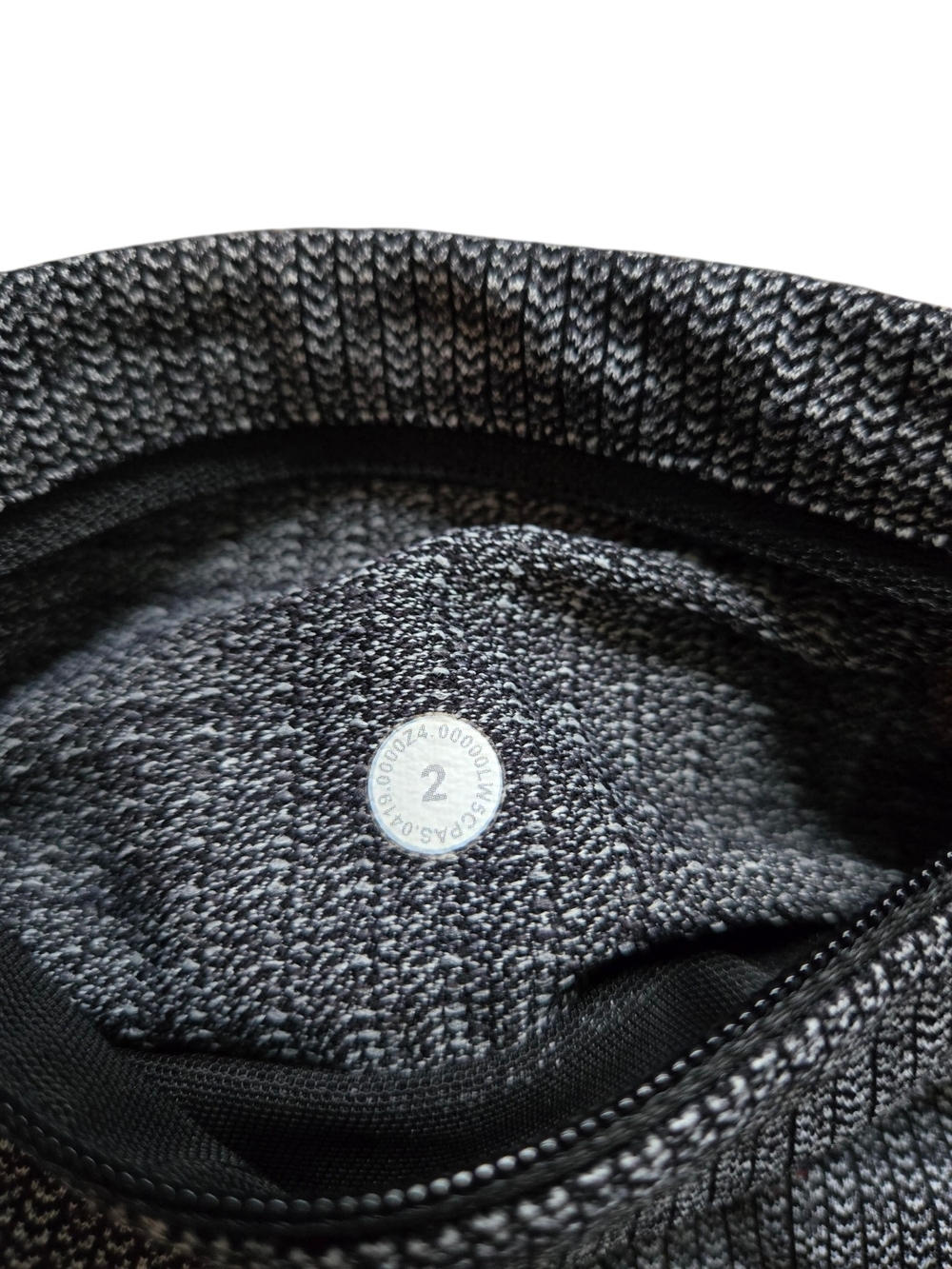 Lululemon Speed Up Tight 30" - Variegated Knit Black Heathered Black - Picture 11 of 12